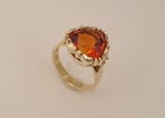 Chrysoprasring 14 k Gold